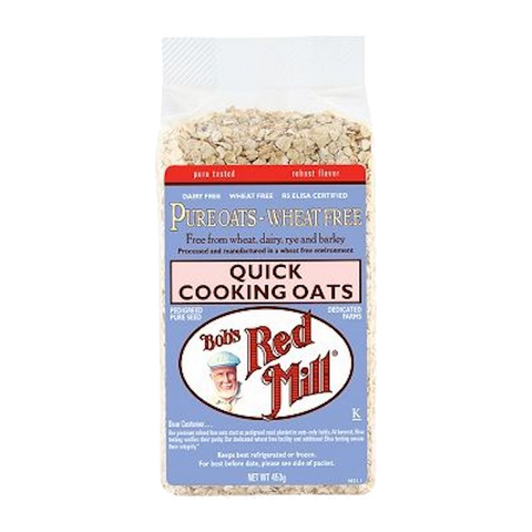 BOB'S RED MILL QUICK COOKING ROLLED OATS PURE WHEAT-FREE