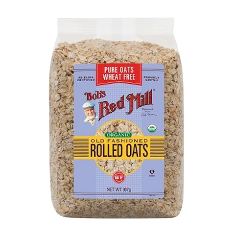 BOB'S RED MILL ORGANIC PURE WHEAT-FREE ROLLED OATS