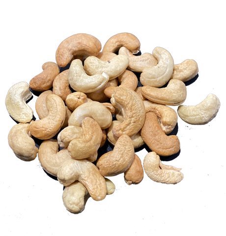 DRY-ROASTED UNSALTED CASHEWS