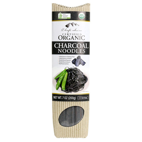 CHEF'S CHOICE ORGANIC CHARCOAL NOODLES