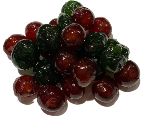 GLACED RED & GREEN CHERRIES