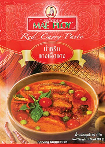 MAE PLOY RED CURRY PASTE 50g