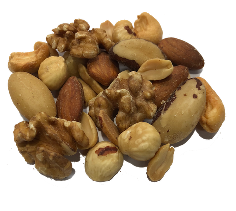 ROASTED UNSALTED MIXED NUTS